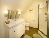 Upstairs Master bathroom