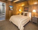 Downstairs bedroom with Queen bed