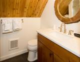 Upstairs Master bathroom