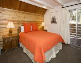 Ground level bedroom with  Queen Bed